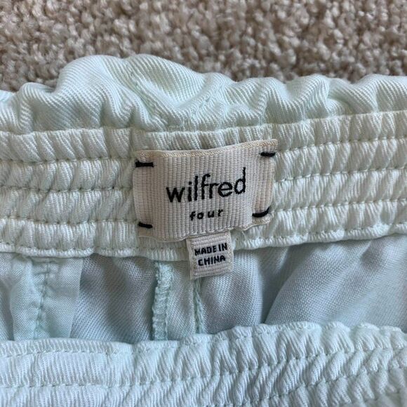 Aritzia Wilfred pastel green shorts Sz 4 - Picture 5 of 7